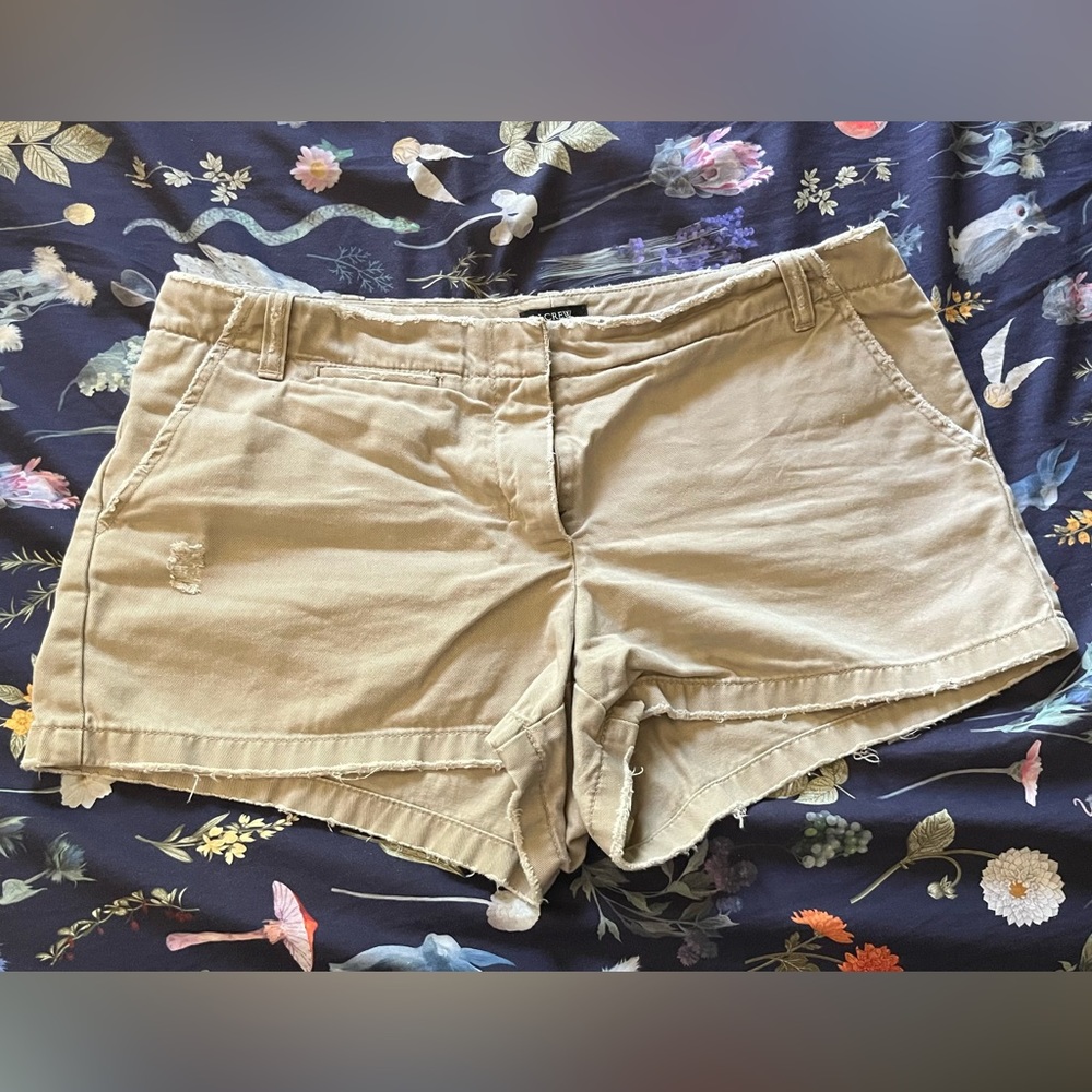 J Crew Distressed Khaki Chino